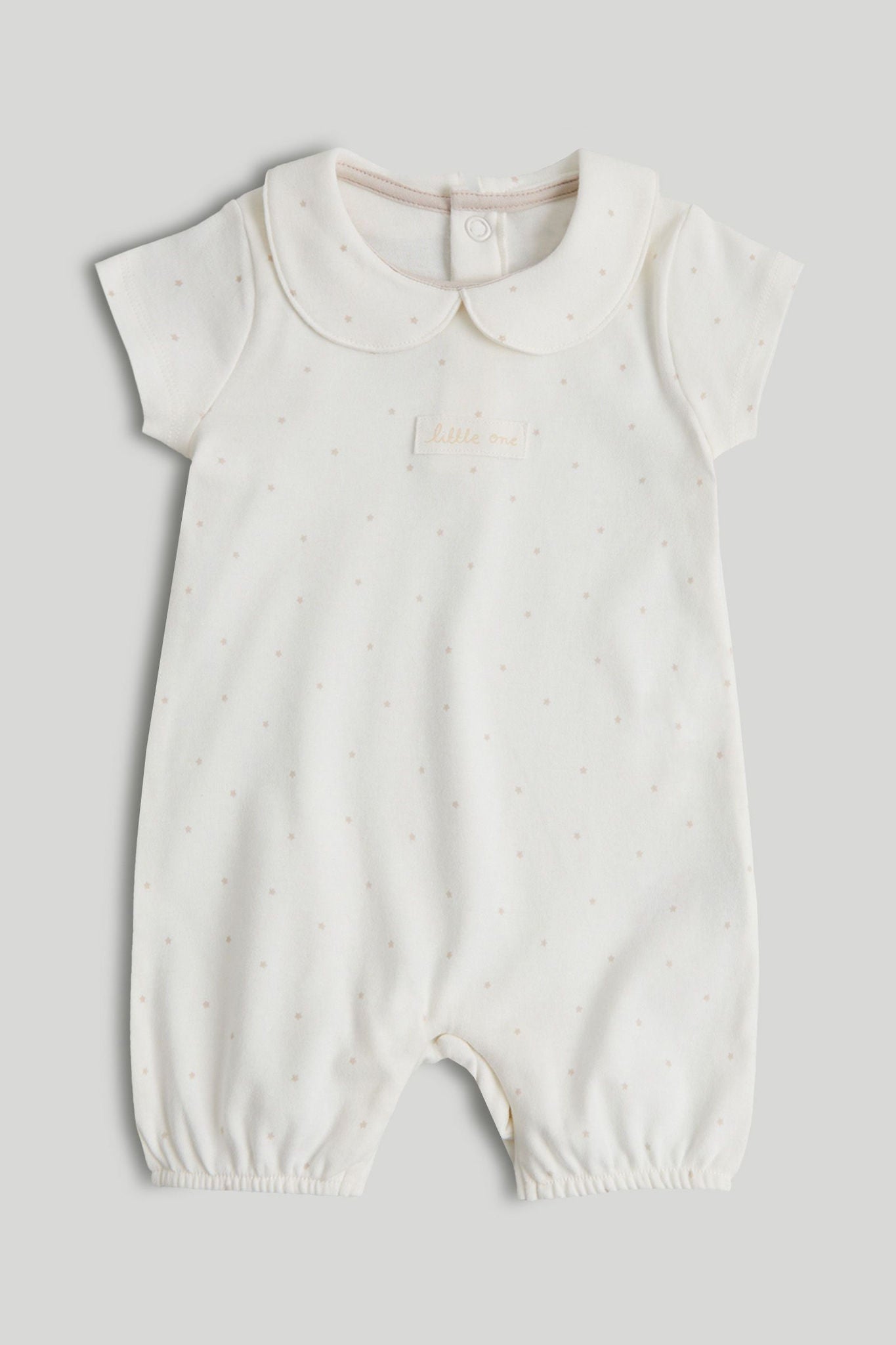 My First White Romper - White / 12-18 Months