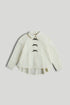 Cream Back Pleated Shirt - Cream / 12-18 Months