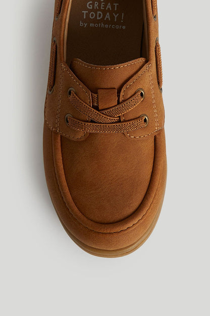 Tan Boat Shoes