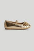 Gold Ballerina Shoes - Yellow / 6.5-7.5 Years