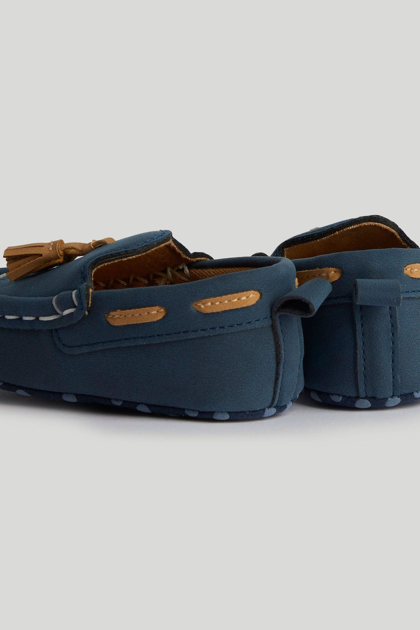 Navy Loafer Shoes