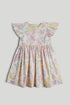 Floral Cotton Dress - Cream / 9-10 Years