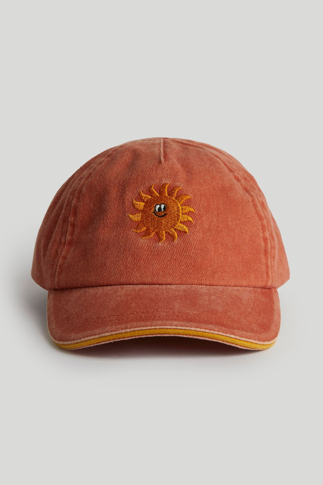 Orange Sunshine Cap - Red / 1-3 Years