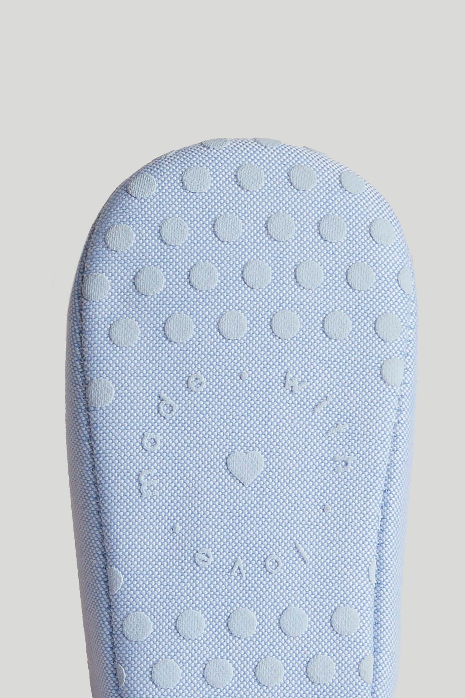 Denim Ballerina Pram Shoes