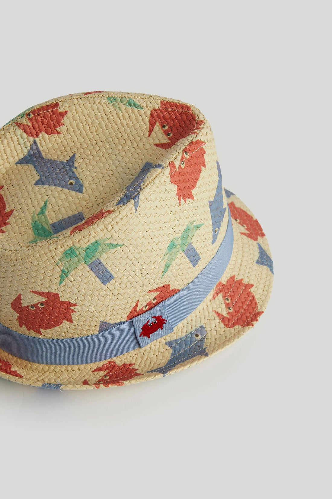 Straw Trilby Sun Hat