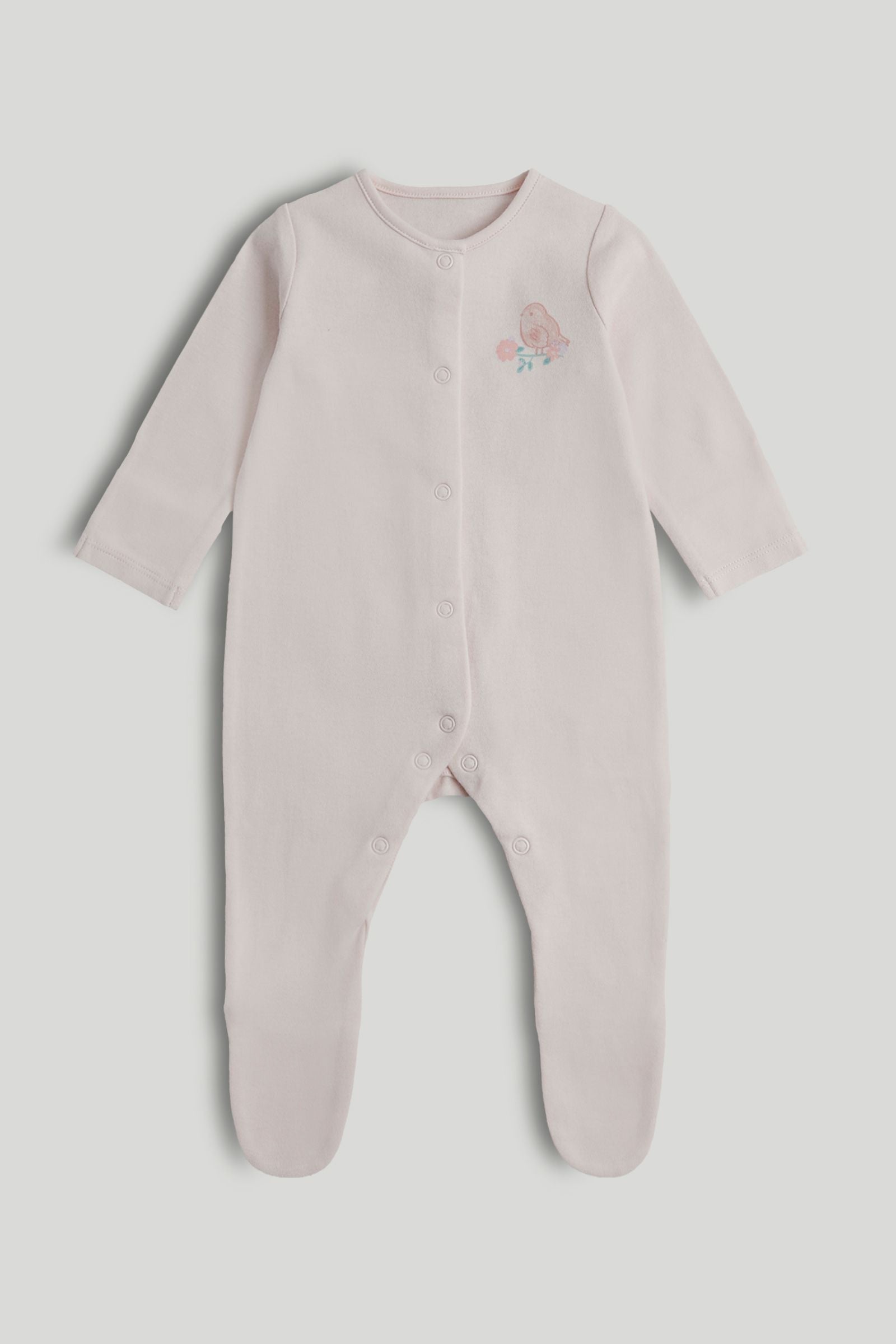 3 Pack Little Bird Sleepsuits