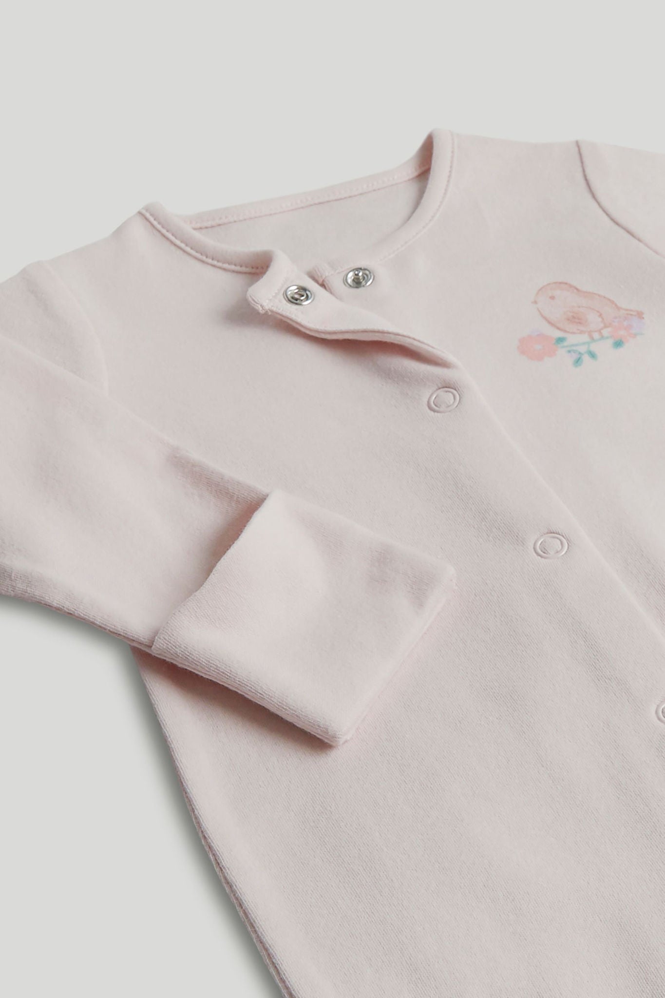 3 Pack Little Bird Sleepsuits