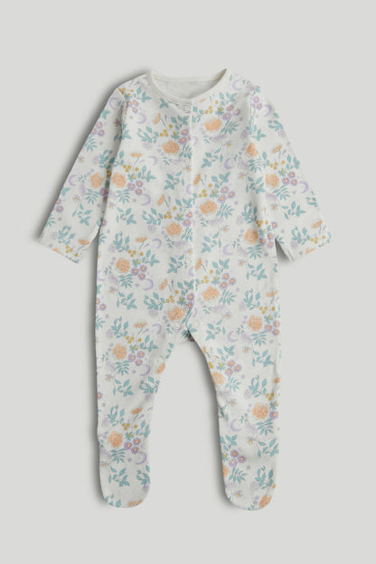 3 Pack Floral Sleepsuits