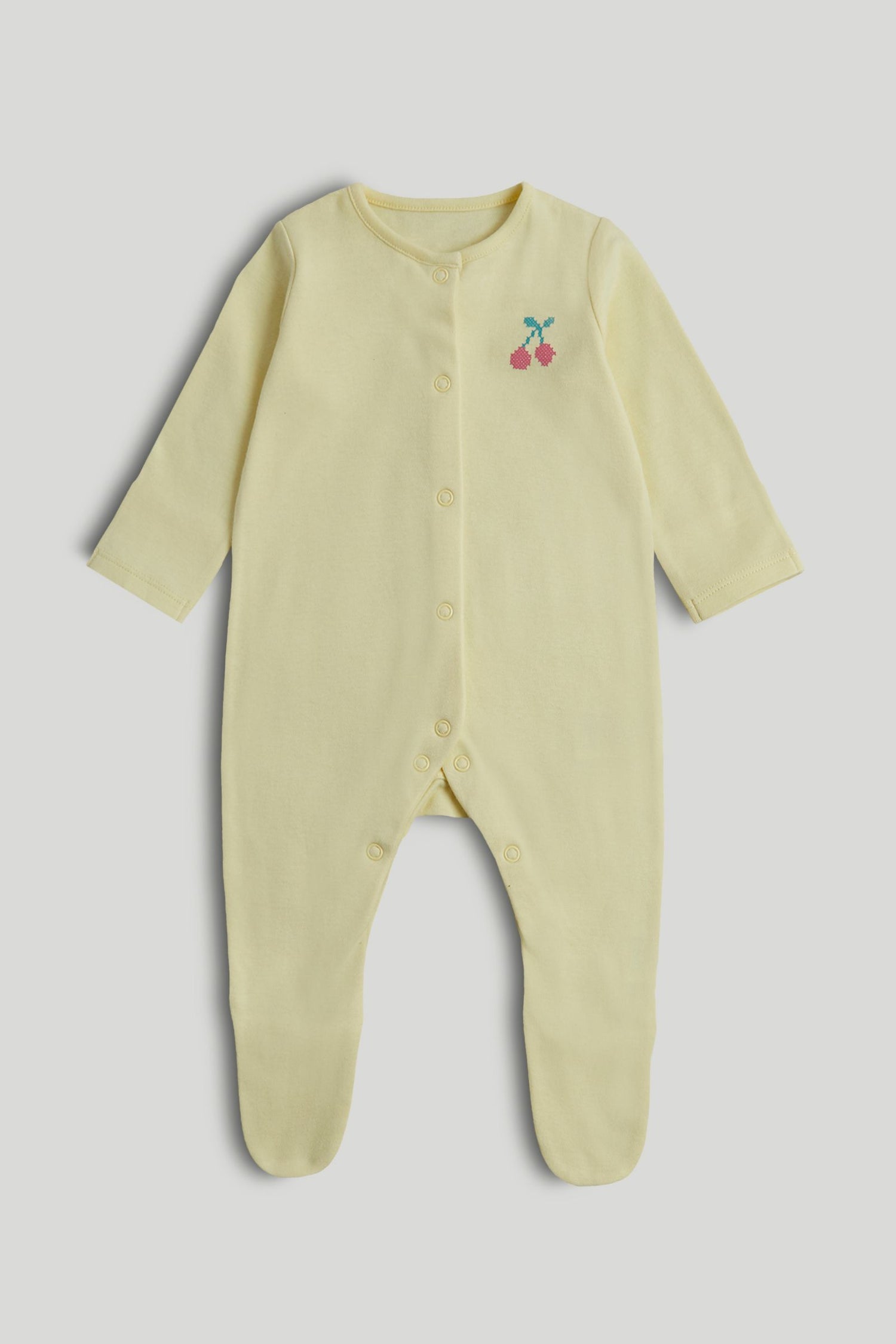 3 Pack Fruit Sleepsuits