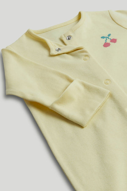3 Pack Fruit Sleepsuits