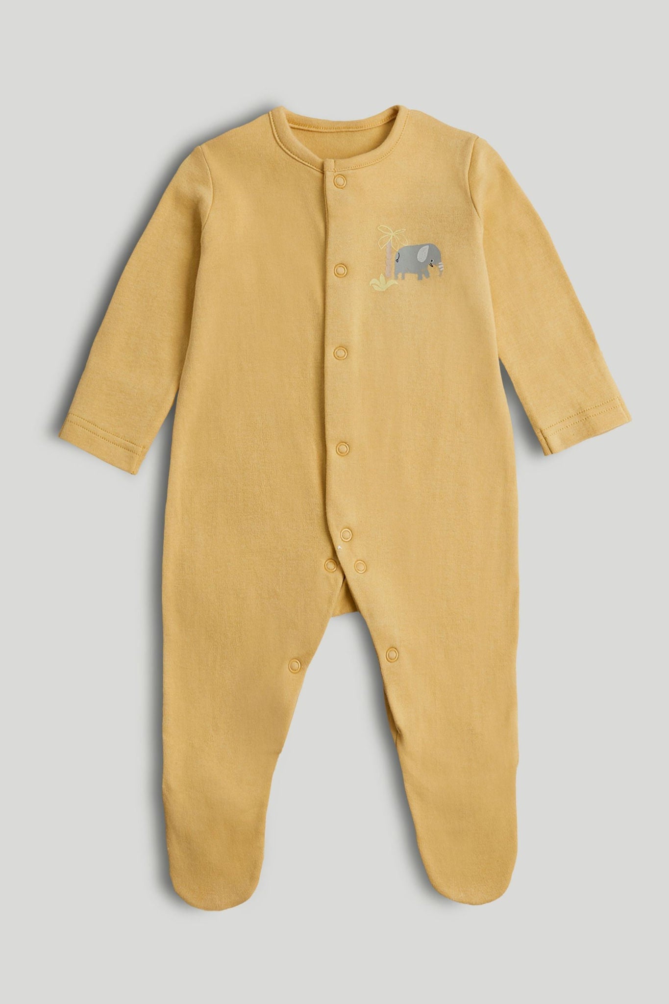 3 Pack Animals Sleepsuits - Multi / Up to 1 Month