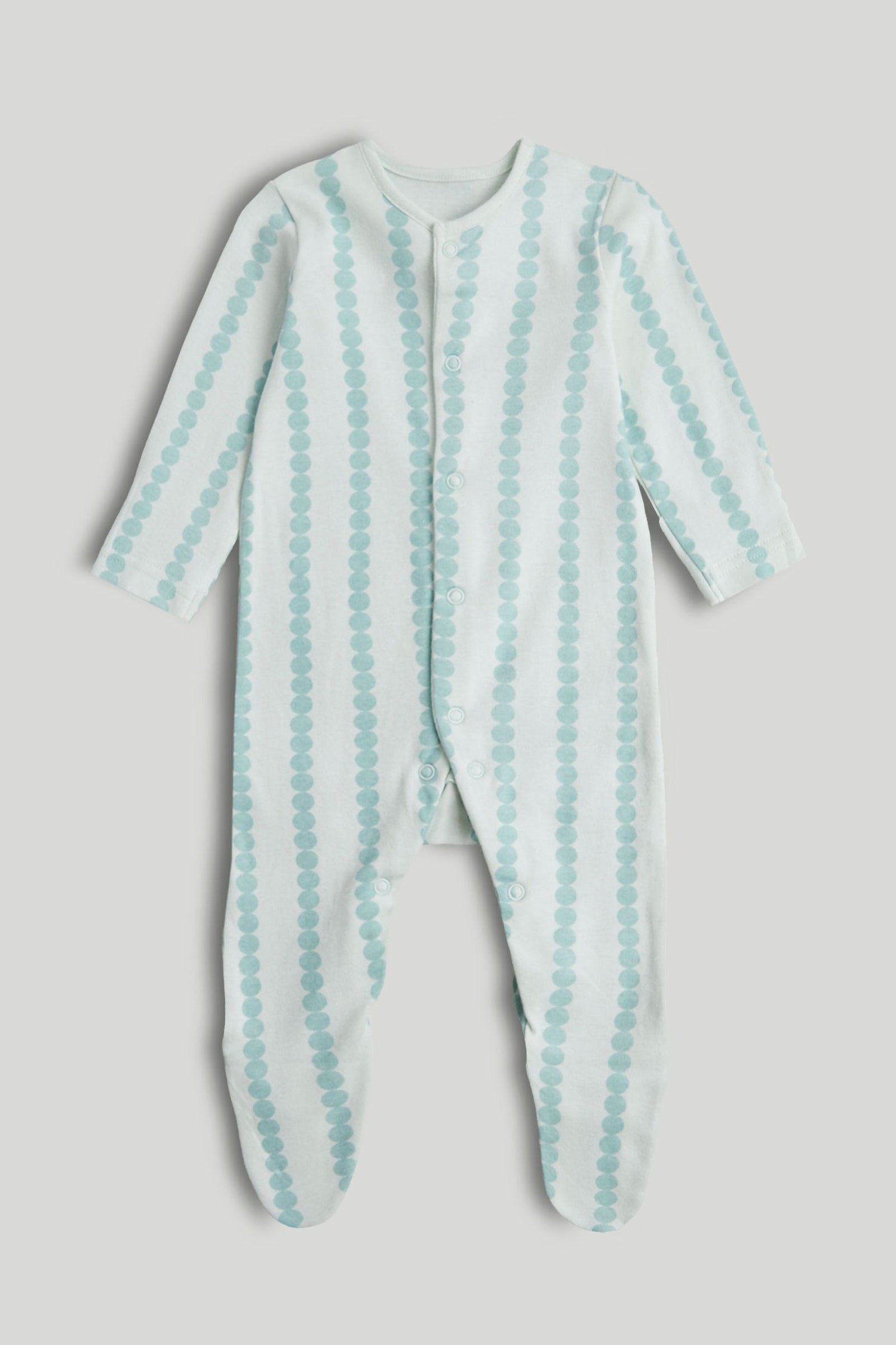 3 Pack Animals Sleepsuits
