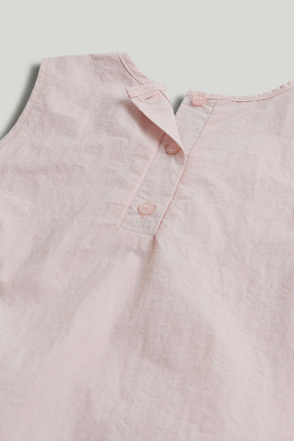 Pink Flower Hem Occasion Dress