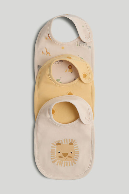 3 Pack Mothercare Newborn Bibs