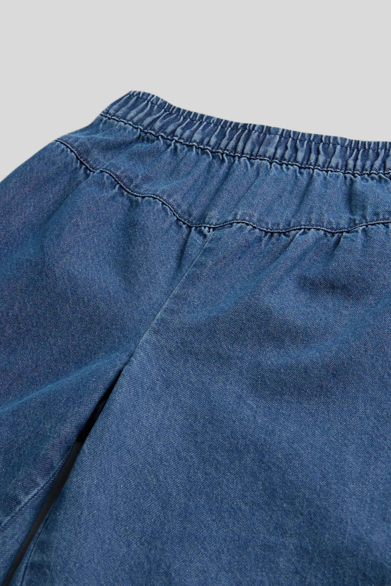 Wide-Leg Denim Jeans