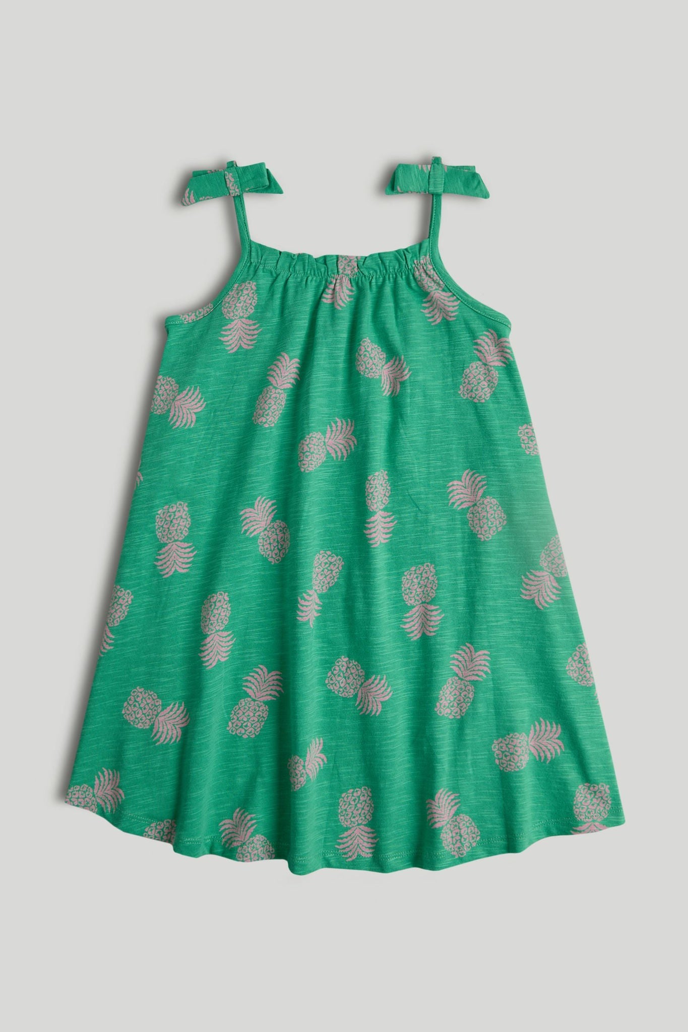 Green Jersey Dress - Green / 9-10 Years