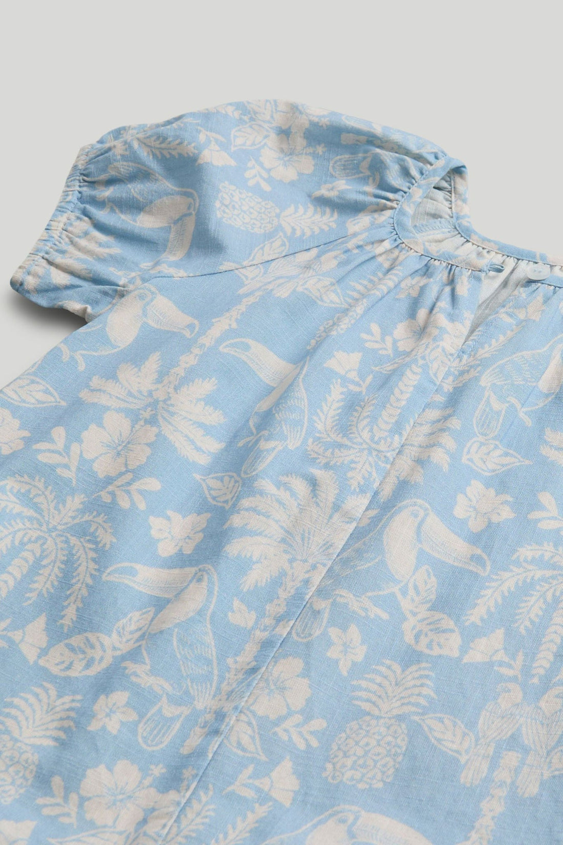 Blue Cotton Dress