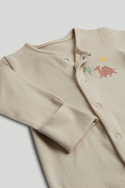 3 Pack Camel Sleepsuits