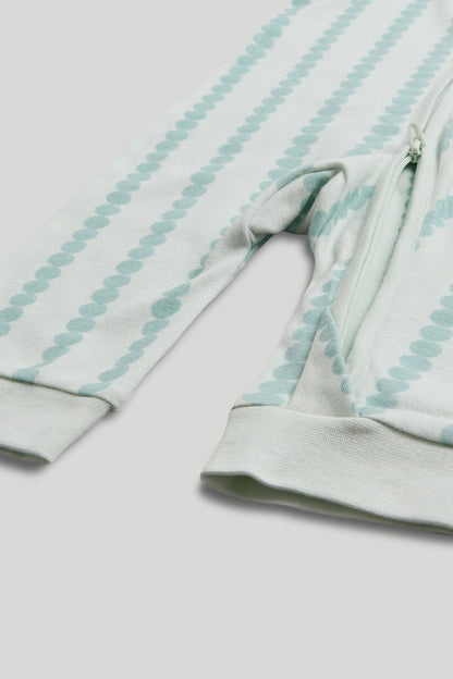 2 Pack Footless Zip-Up Sleepsuits