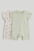 2 Pack Camel Rompers - Multi / 12-18 Months