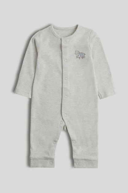 3 Pack Safari Footless Sleepsuits