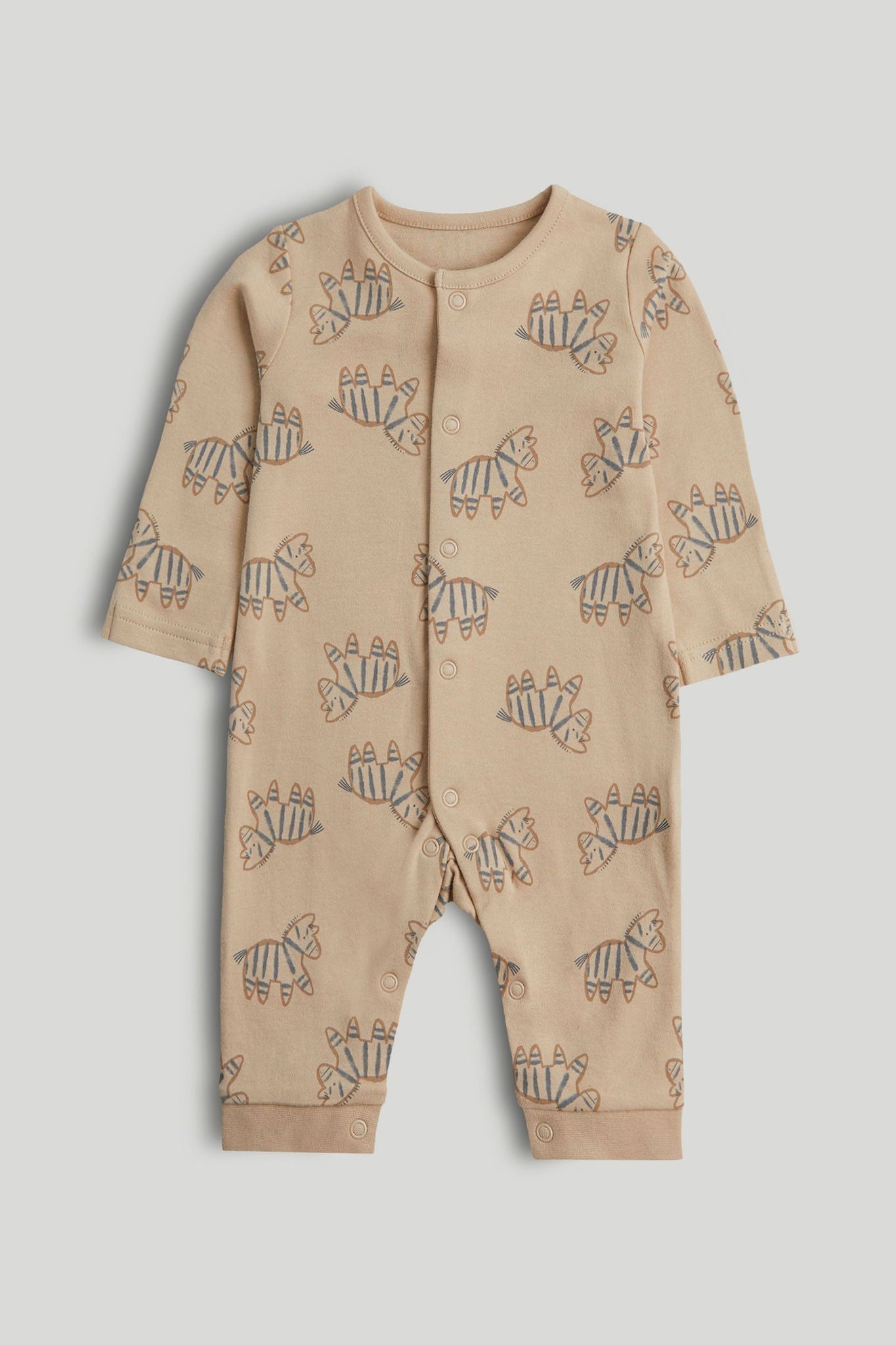 3 Pack Safari Footless Sleepsuits