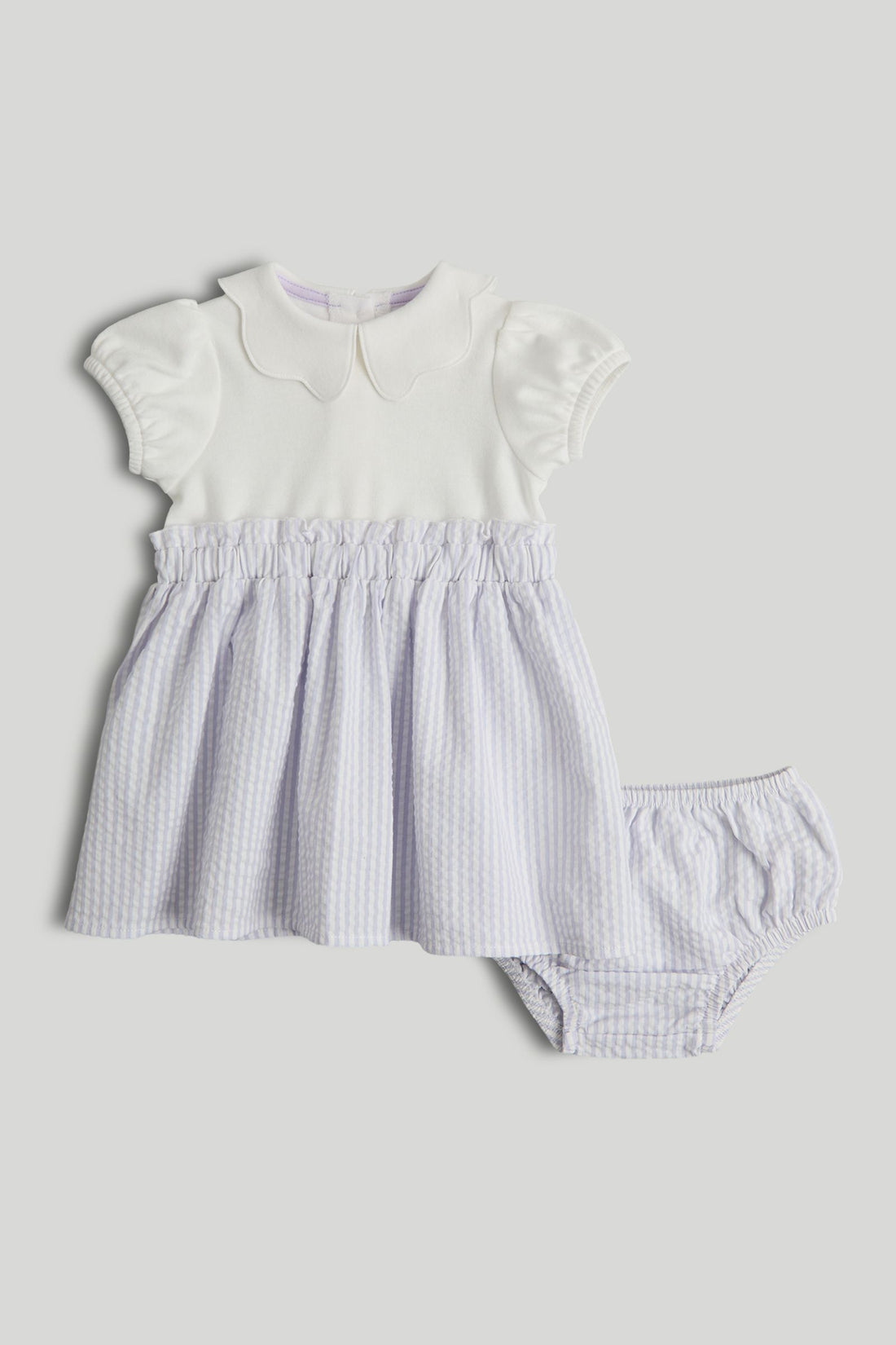 Daisy Twofer Dress - Cream / Up to 1 Month