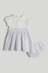 Daisy Twofer Dress - Cream / Up to 1 Month