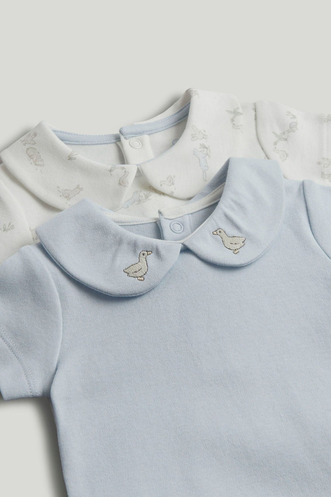 2 Pack My First Blue Bodysuits