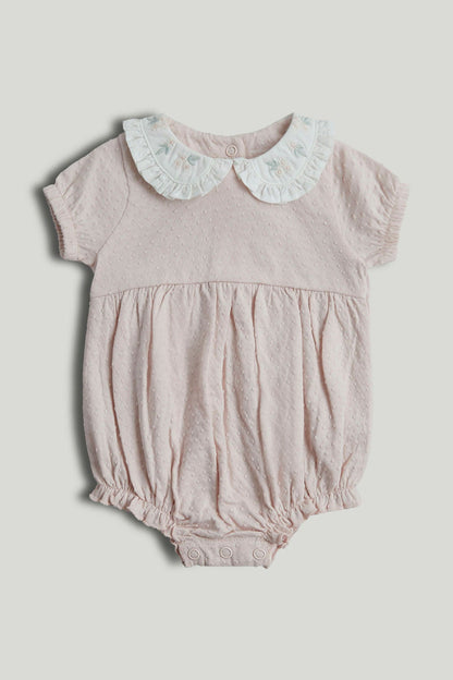 My First Pink Romper - Light Pink / 12-18 Months