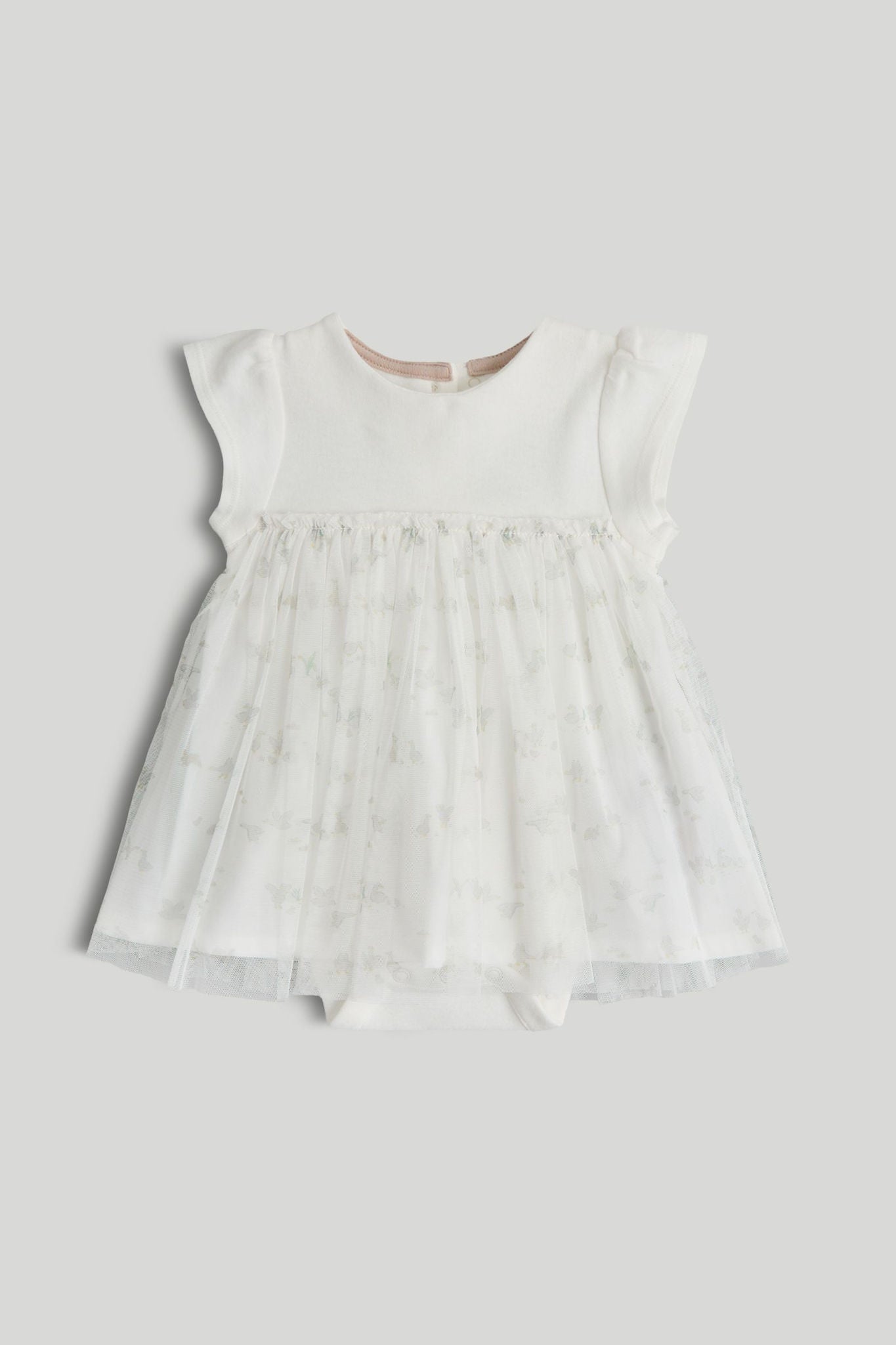 My First Ballet Romper Dress - White / 12-18 Months