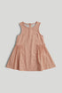 Peach Cotton Dress - Pink / 12-18 Months