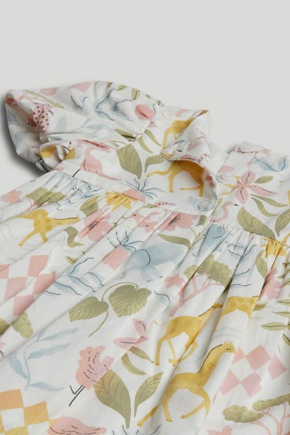 Safari Cotton Dress