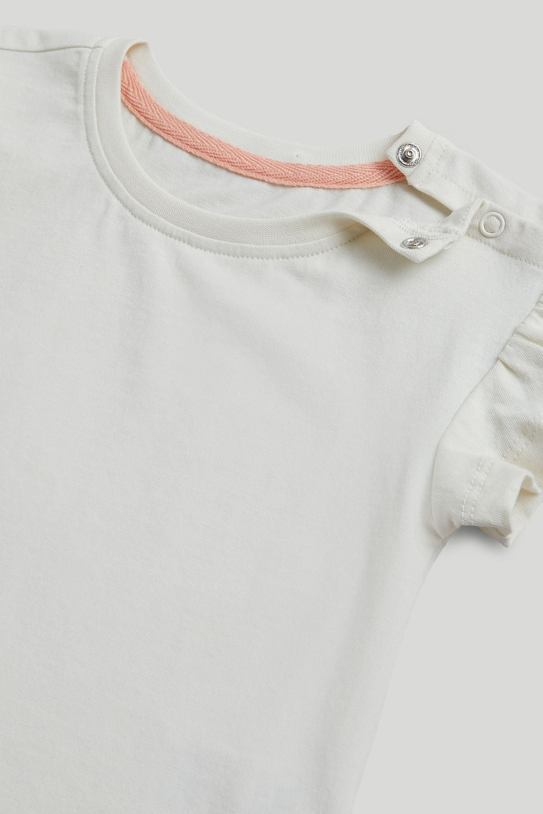 Peach Dungarees and T-Shirt Outfit