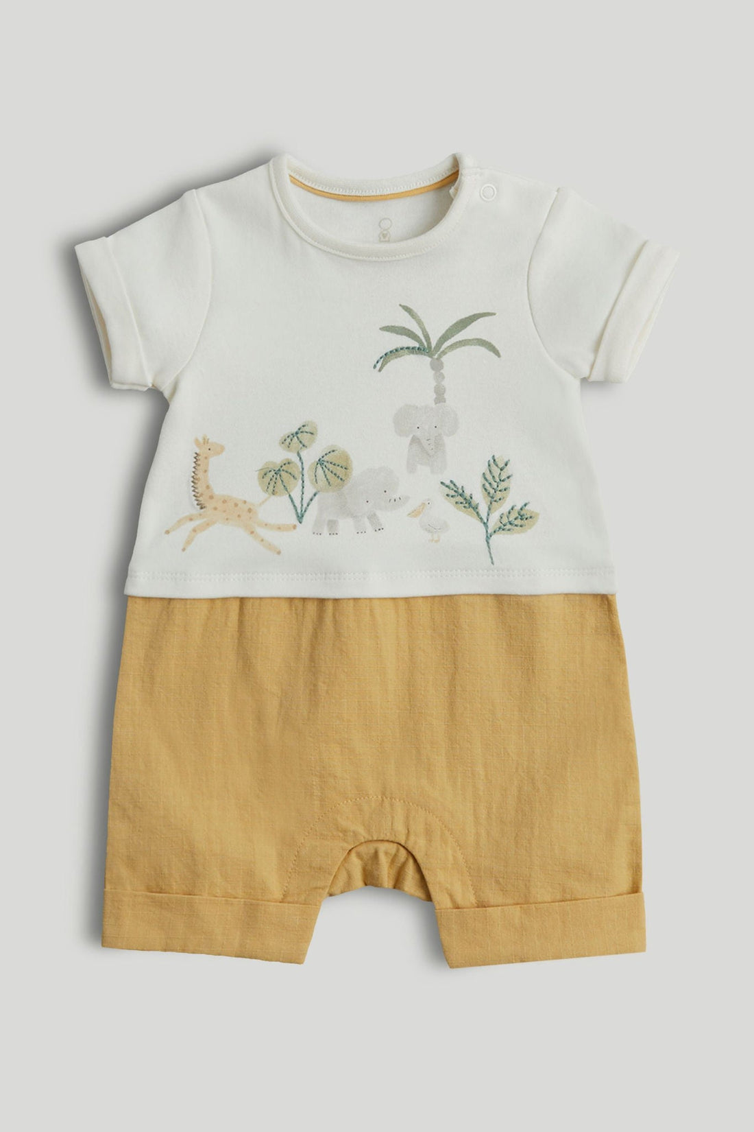 Safari Romper - Multi / Up to 1 Month
