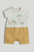 Safari Romper - Multi / Up to 1 Month