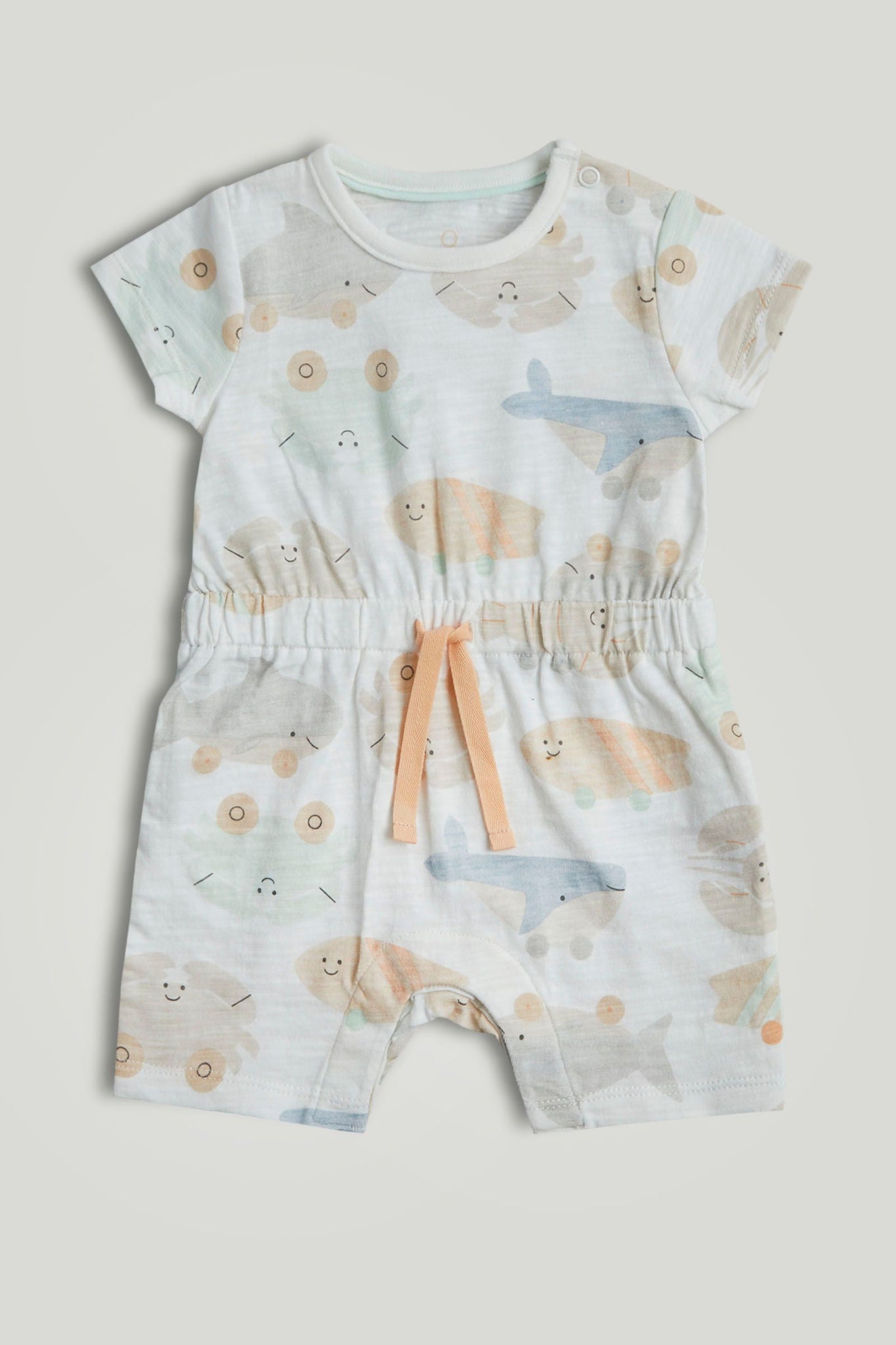 Toys Romper - Cream / 12-18 Months