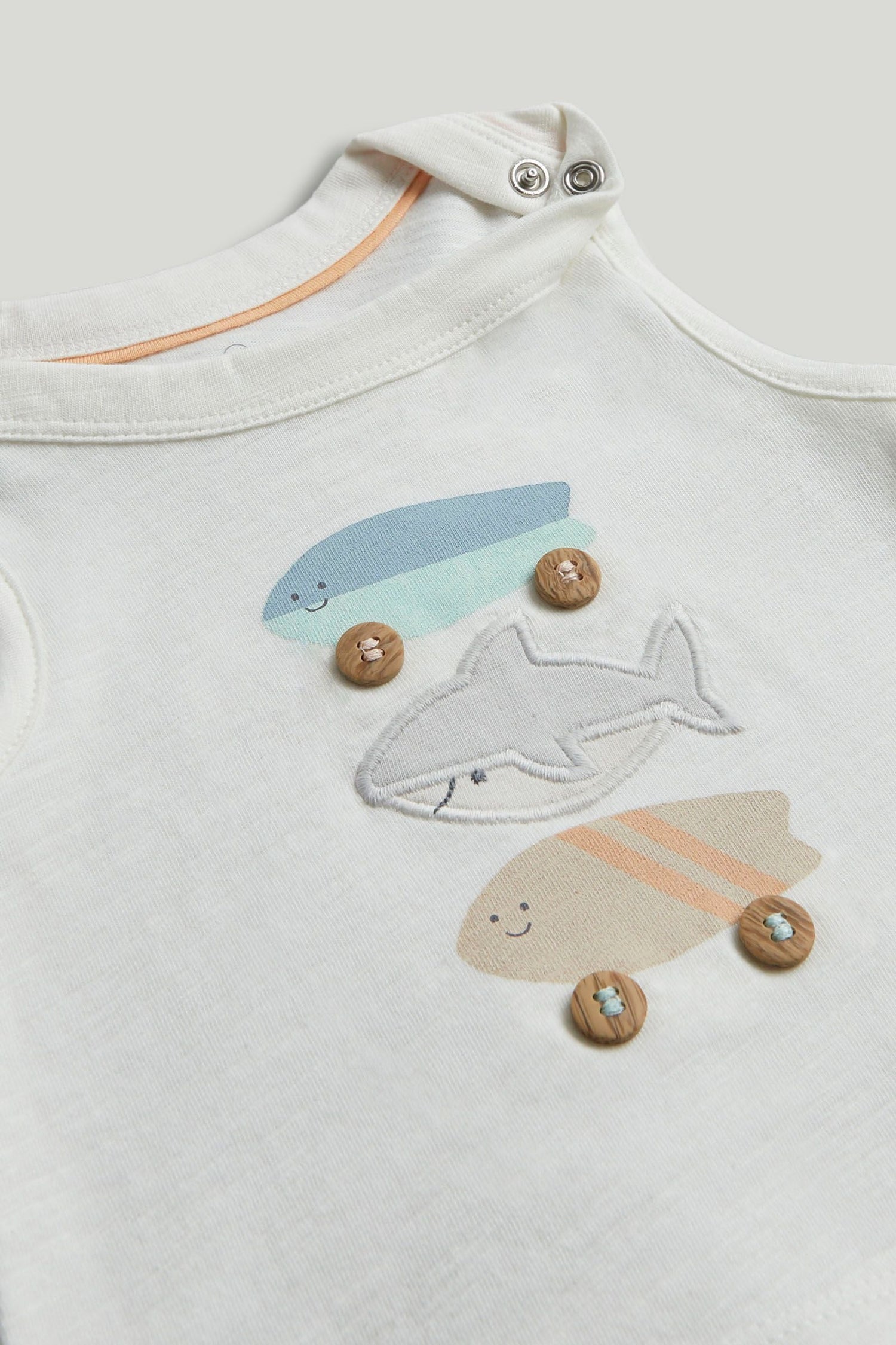 Shark Top and Shorts Outfit