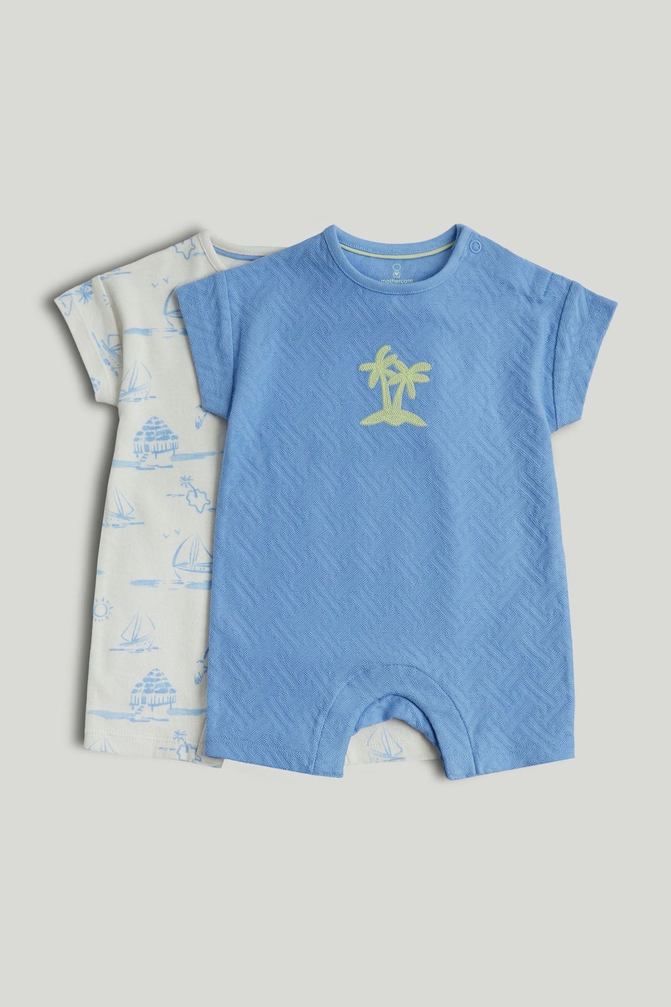2 Pack Rompers - Multi / 12-18 Months