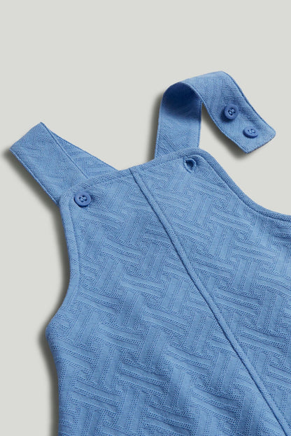 Blue Bibshorts and Bodysuit Outfit