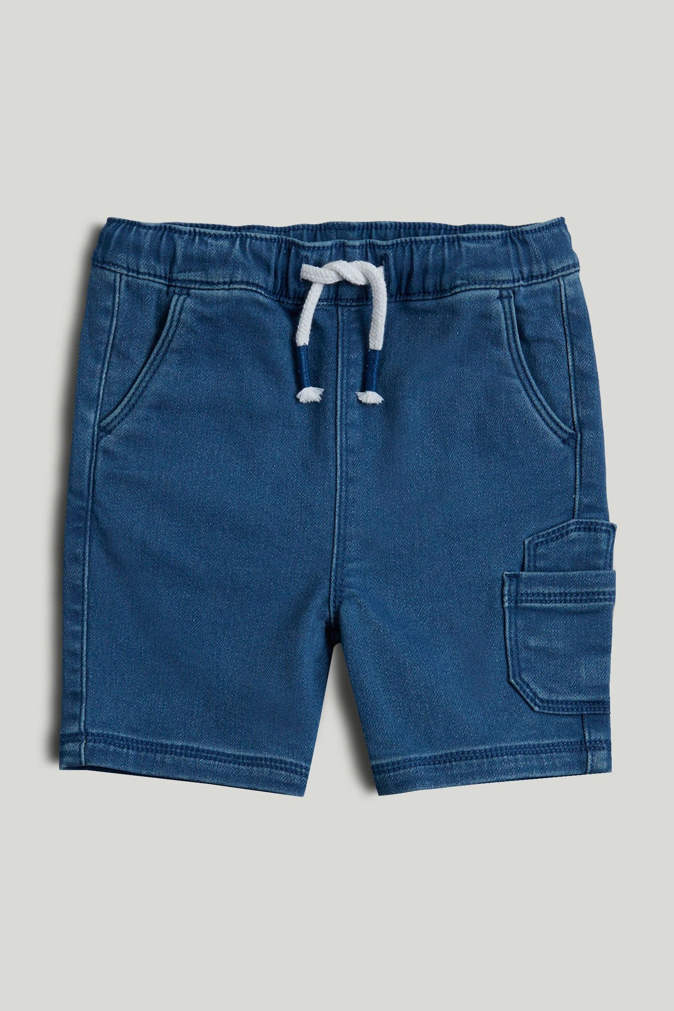 Denim Shorts - Blue / 12-18 Months