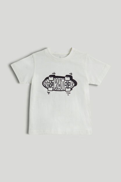 Denim Shirt and T-Shirt Set