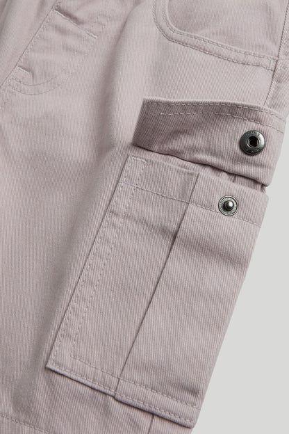 Blush Cargo Shorts