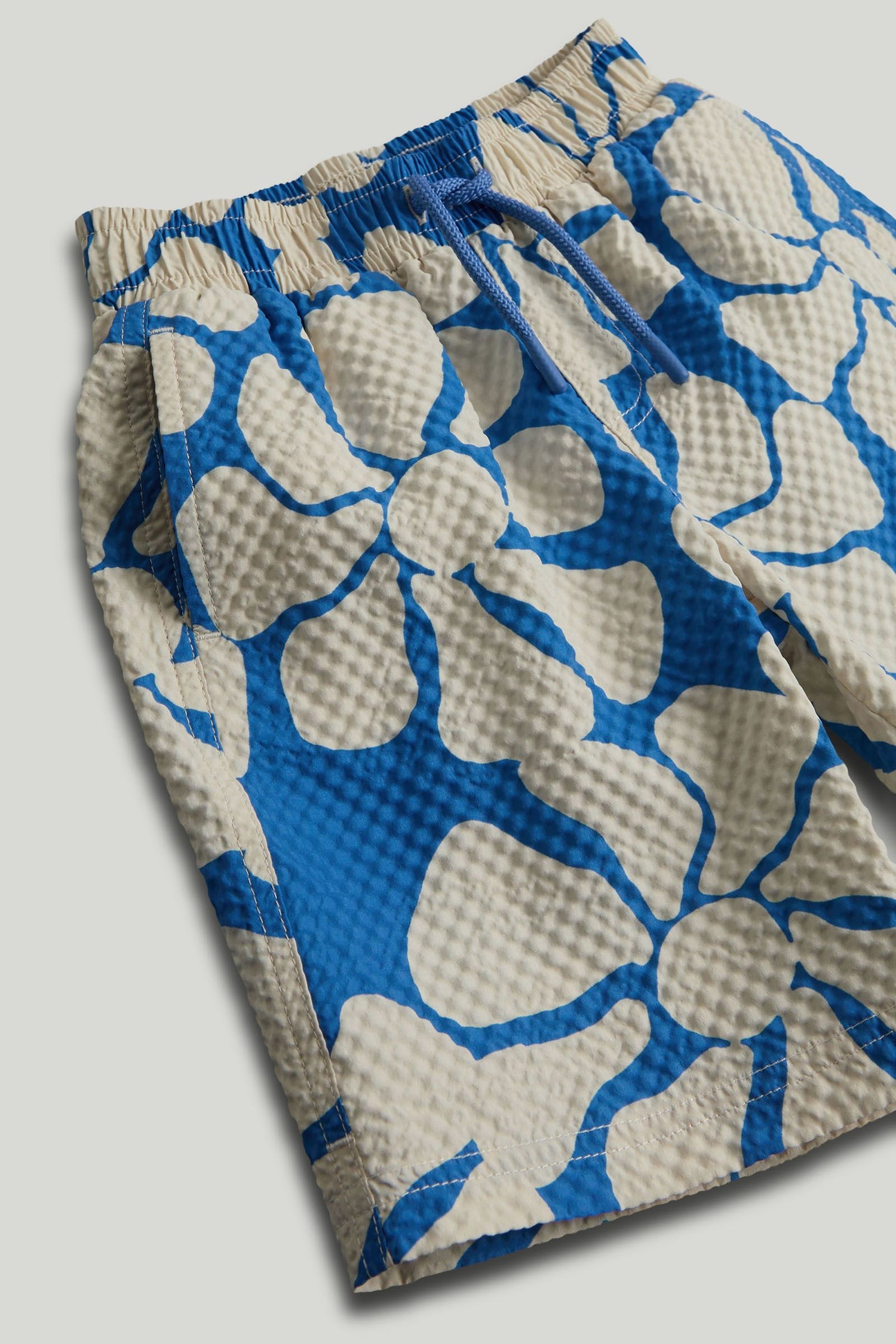 Tropical Textured Swim Shorts
