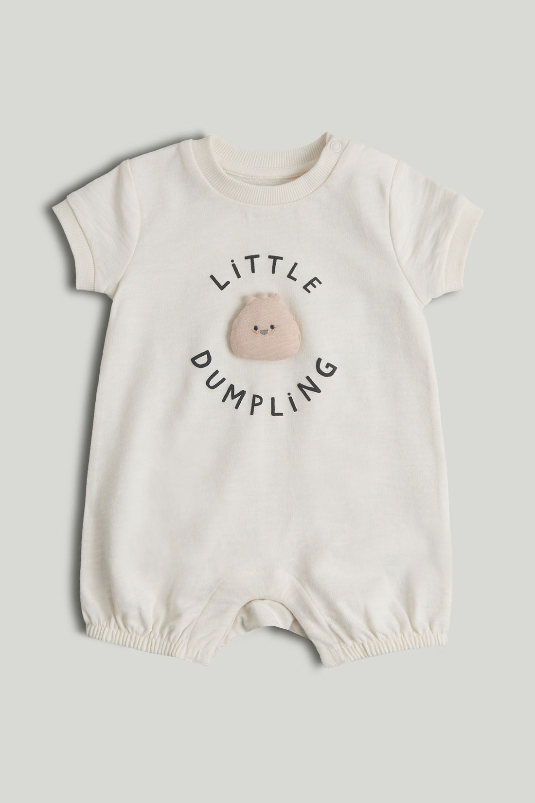 Little Dumpling Romper - Cream / Up to 1 Month