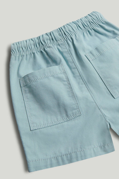 Sage Poplin Shorts