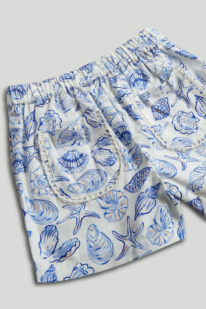 Seashell Bermuda Shorts