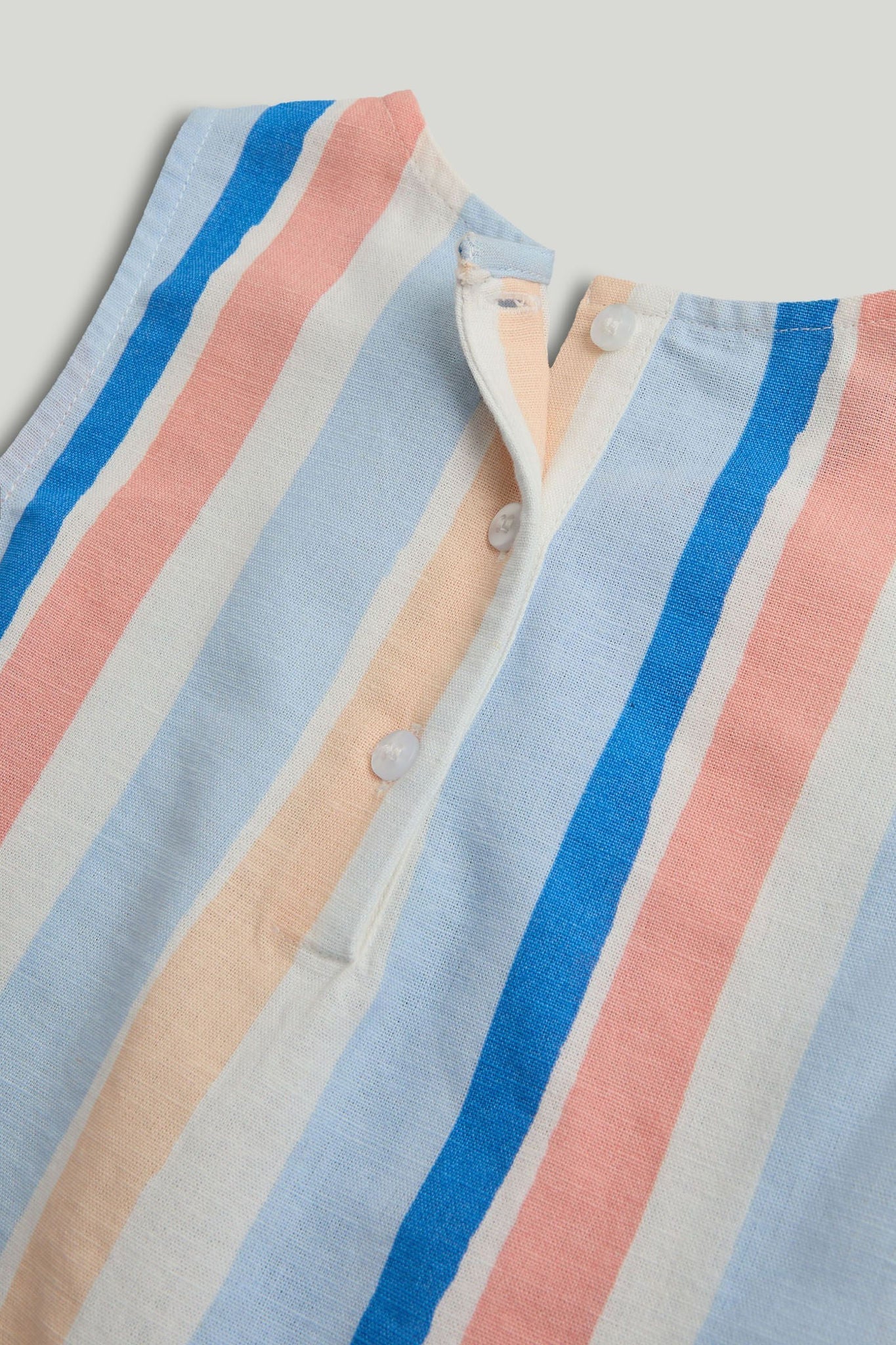 Striped Seersucker Dress