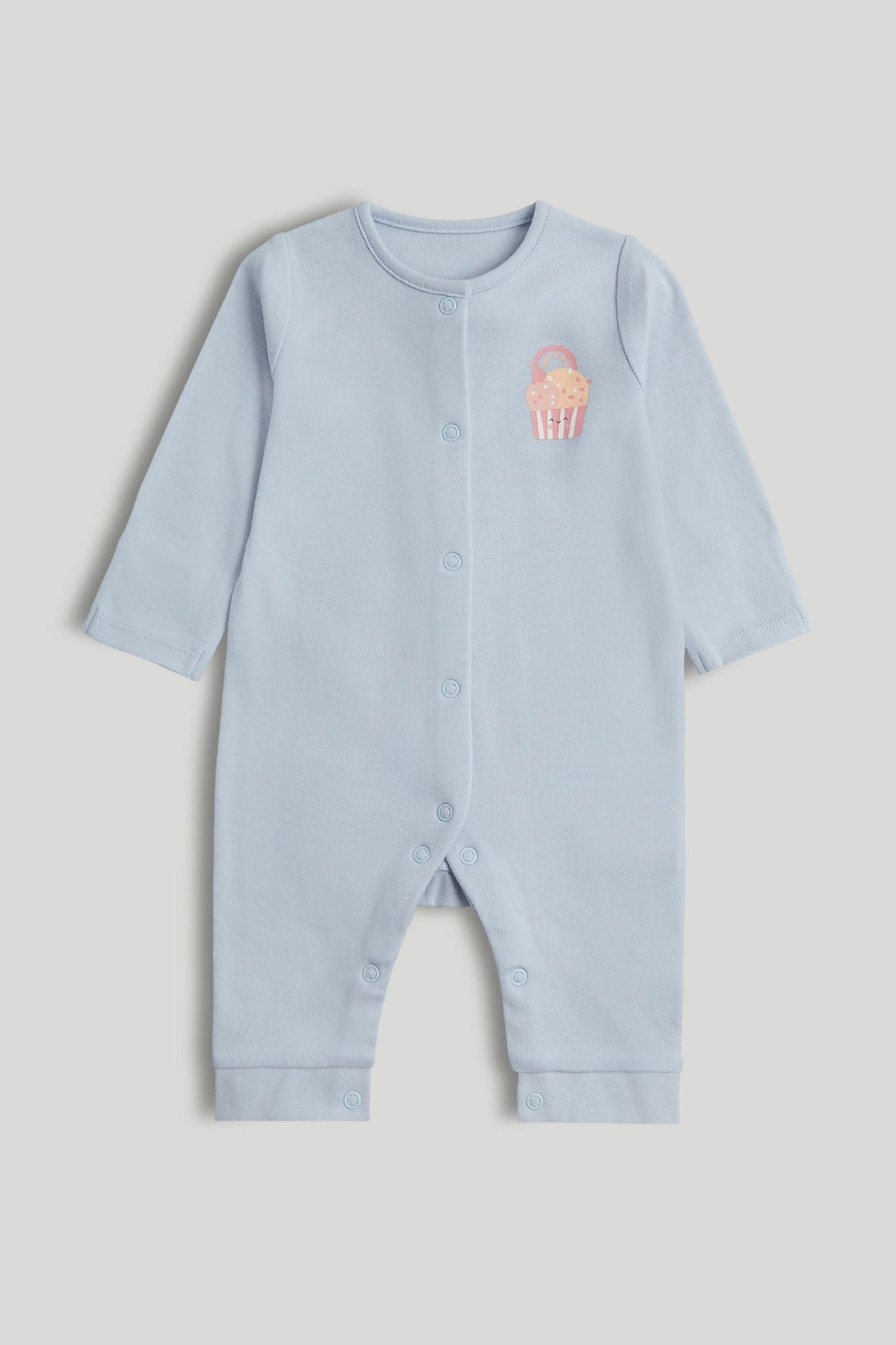 3 Pack Ice Cream Footless Sleepsuits