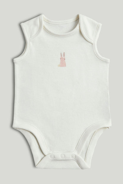5 Pack Animal Sleeveless Bodysuits